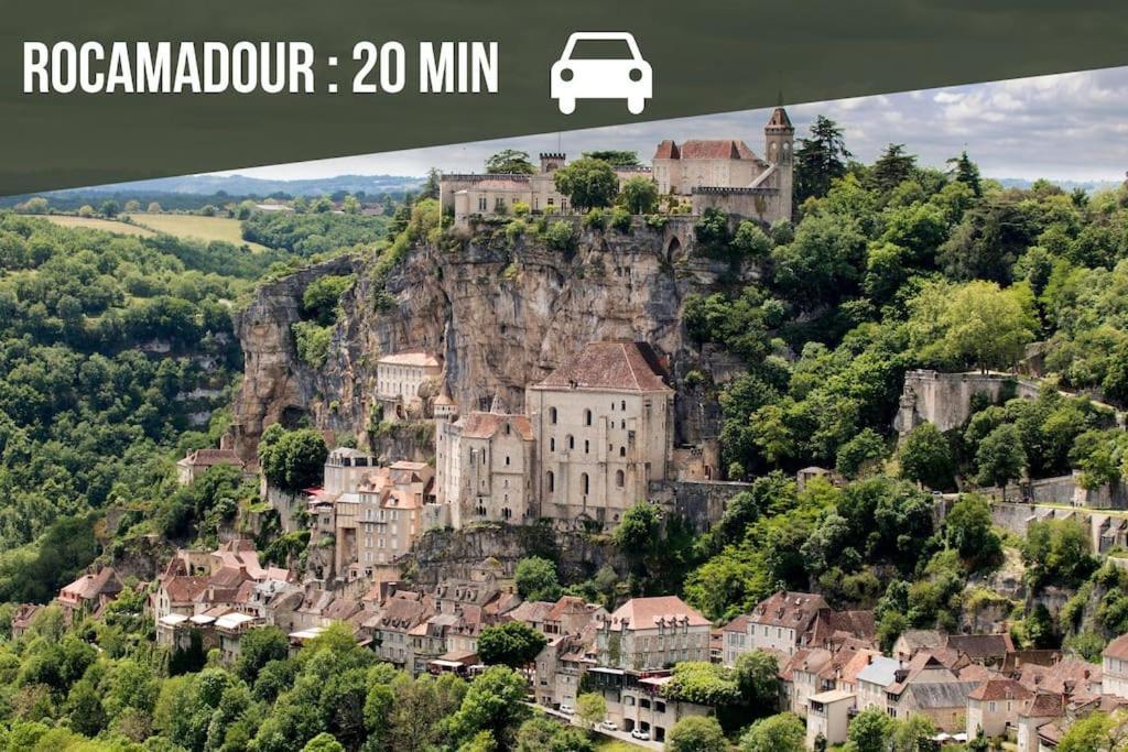La Sagnarde, Maison En Pierre, Loubressac Ngoại thất bức ảnh