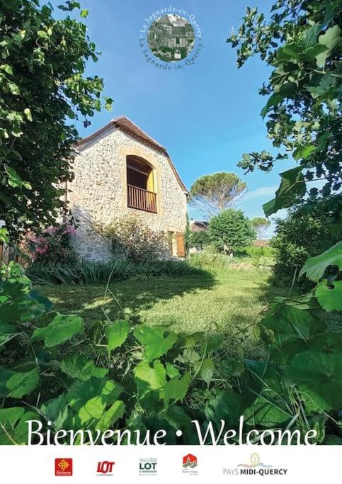 La Sagnarde, Maison En Pierre, Loubressac Ngoại thất bức ảnh